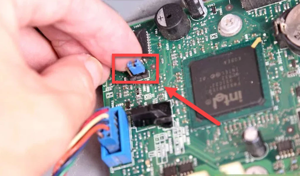 استفاده از جامپر برای بایوس کردن