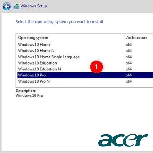 نصب ویندوز 10