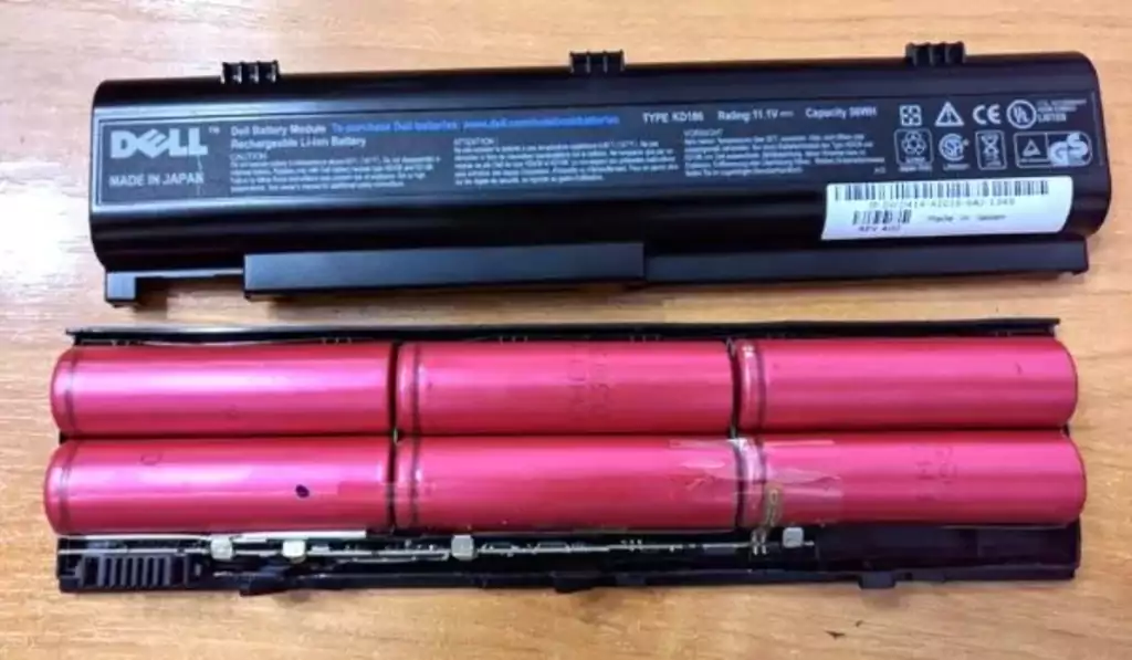 تعمیر سلول های باتری لپ تاپ