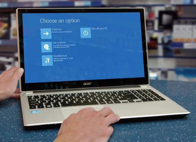 تعمیرات نرم افزاری در نمایندگی رسمی acer